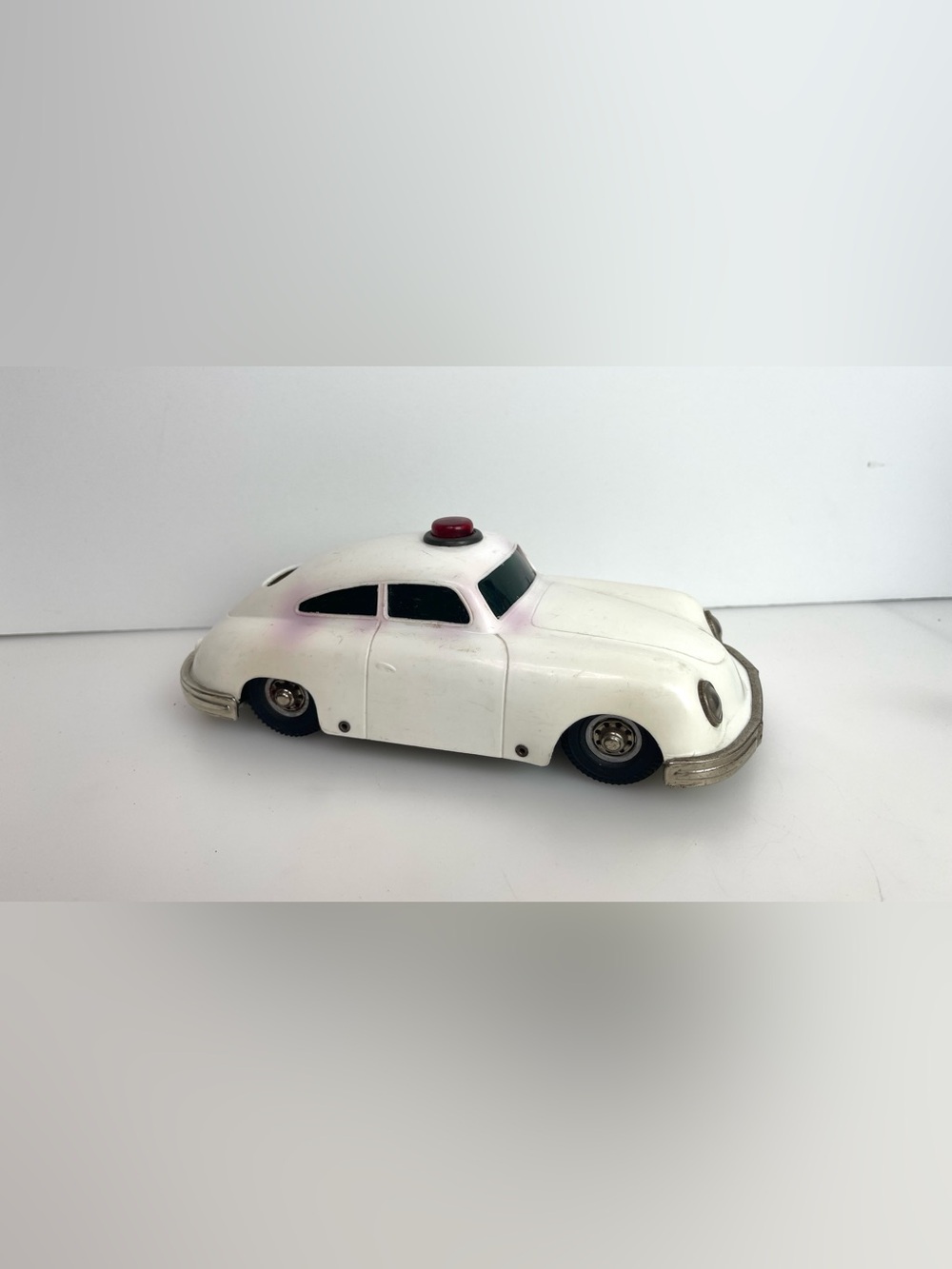 Vintage 1960s Porsche 356 Polizei Police friction car toy collectible